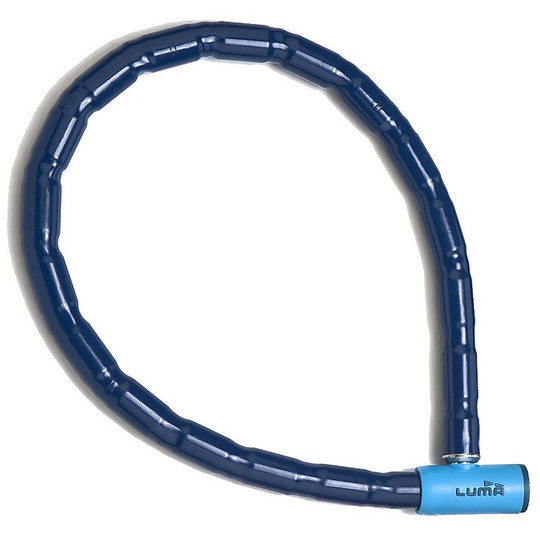 Motorcycle Anti-theft Chain Luma 885 Articulated Diameter 25 Cm Blue