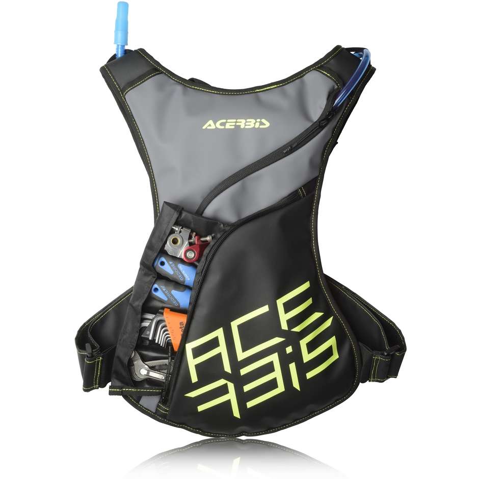 Motorcycle Backpack With Acerbis Water Bag WATWER SATUH Drink Bag