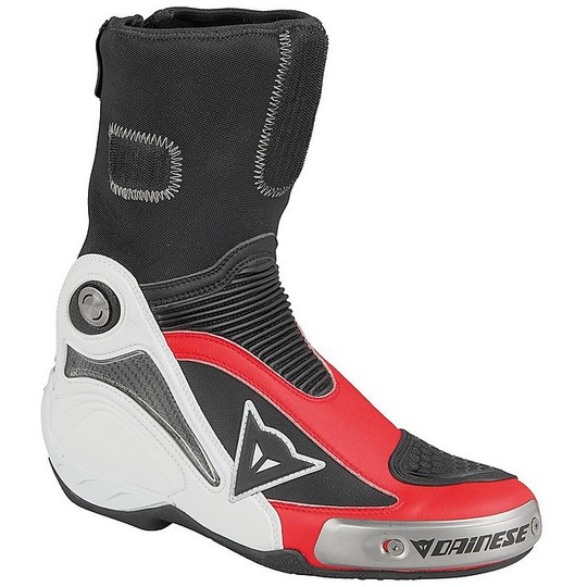 Motorcycle Boots Dainese R AXIAL Pro IN Black White Red