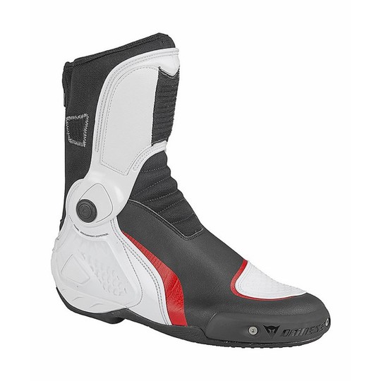 Motorcycle Boots Dainese Racing Course TR-IN Black White Red