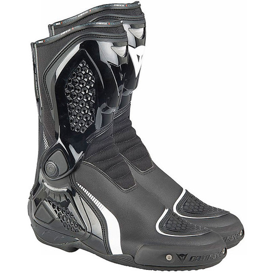 Motorcycle Boots Dainese Racing Course TR-OUT Black White