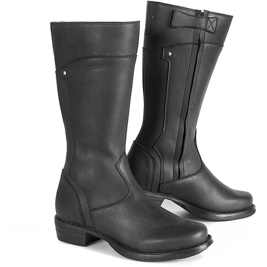Motorcycle Boots from Donna Tourism Stylmartin SHARON Black