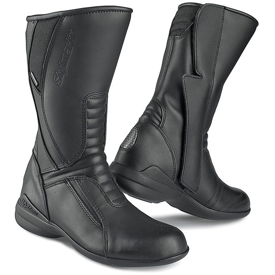 Motorcycle Boots from Donna Tourism Stylmartin YUMA elegance Black