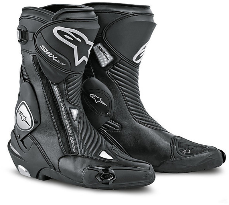 Motorcycle Boots Racing Alpinestar SMX Plus Plus Black For Sale 