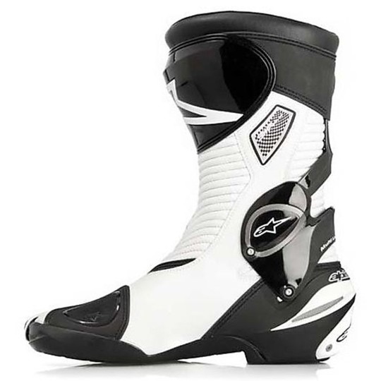 Motorcycle Boots Racing Alpinestar SMX Plus Plus White
