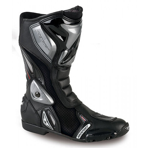 Motorcycle Boots Racing Prexport Sonic Vented Color Black
