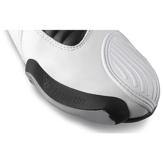 Motorcycle Boots Racing Stylmartin SONIC RS White