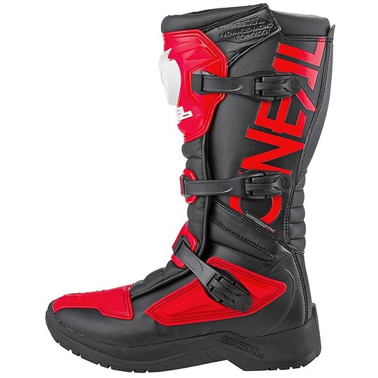 Motorcycle Cross Enduro Boots Oneal RSX BOOT EU Black Red