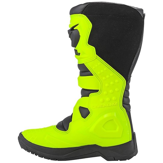Motorcycle Cross Enduro Boots Oneal RSX BOOT EU Black yellow
