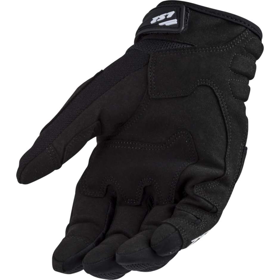 Motorcycle Fabric Gloves LS2 SILVA MAN Black