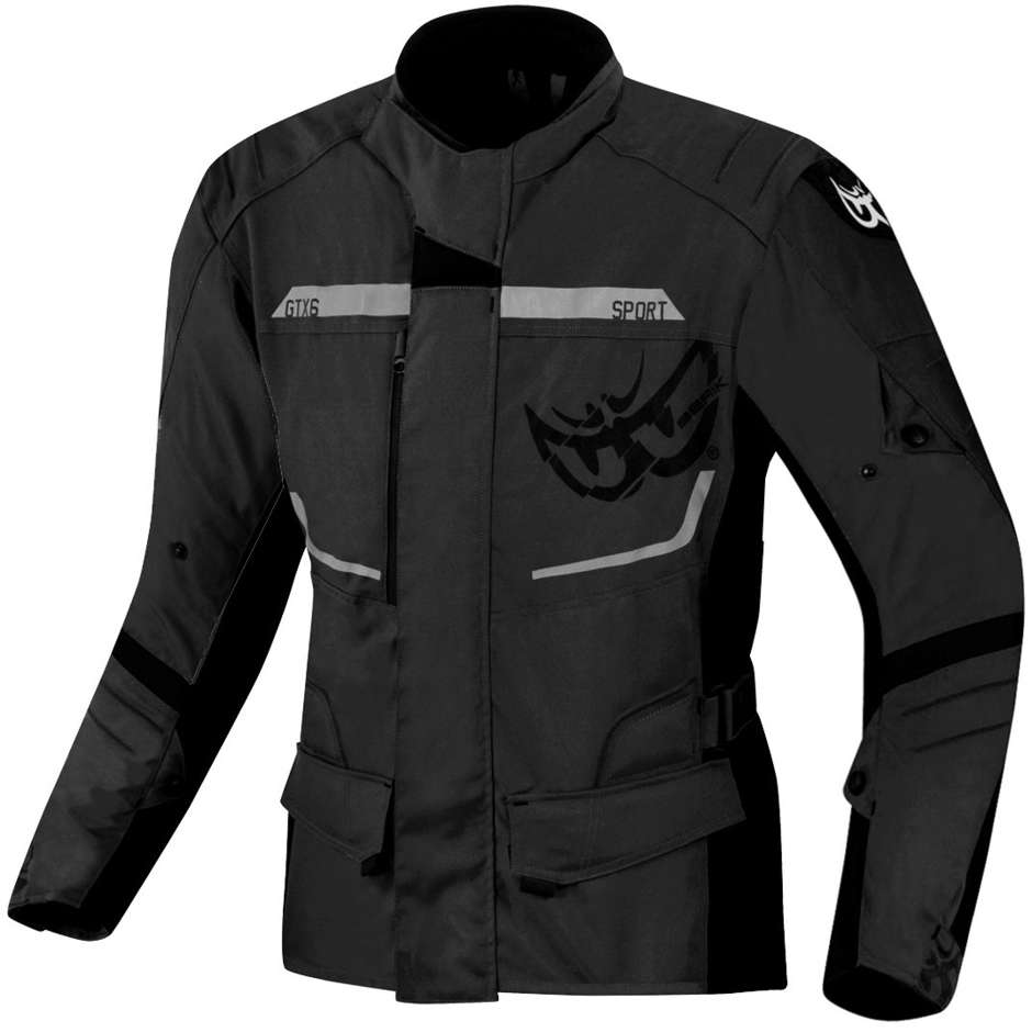 Motorcycle Fabric Jacket Berik 2.0 Touring NJ203325 WP BK All Black