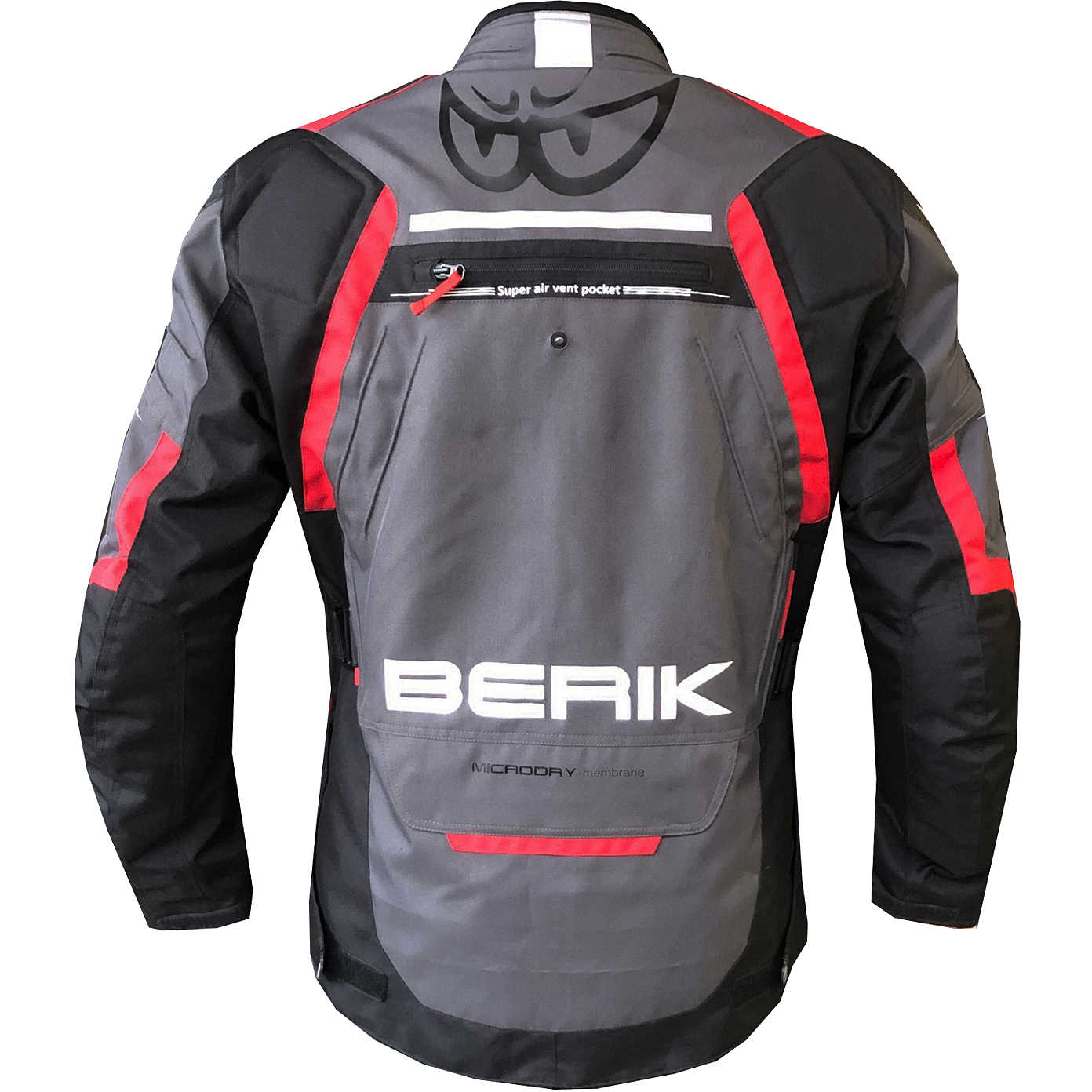 Motorcycle Fabric Jacket Berik 2.0 Touring NJ203331 BK Dark Gray Red For  Sale Online - Outletmoto.eu