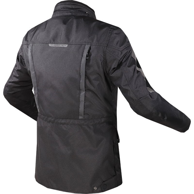 Motorcycle Fabric Jacket Ls2 METROPOLIS EVO LADY  Removable Black