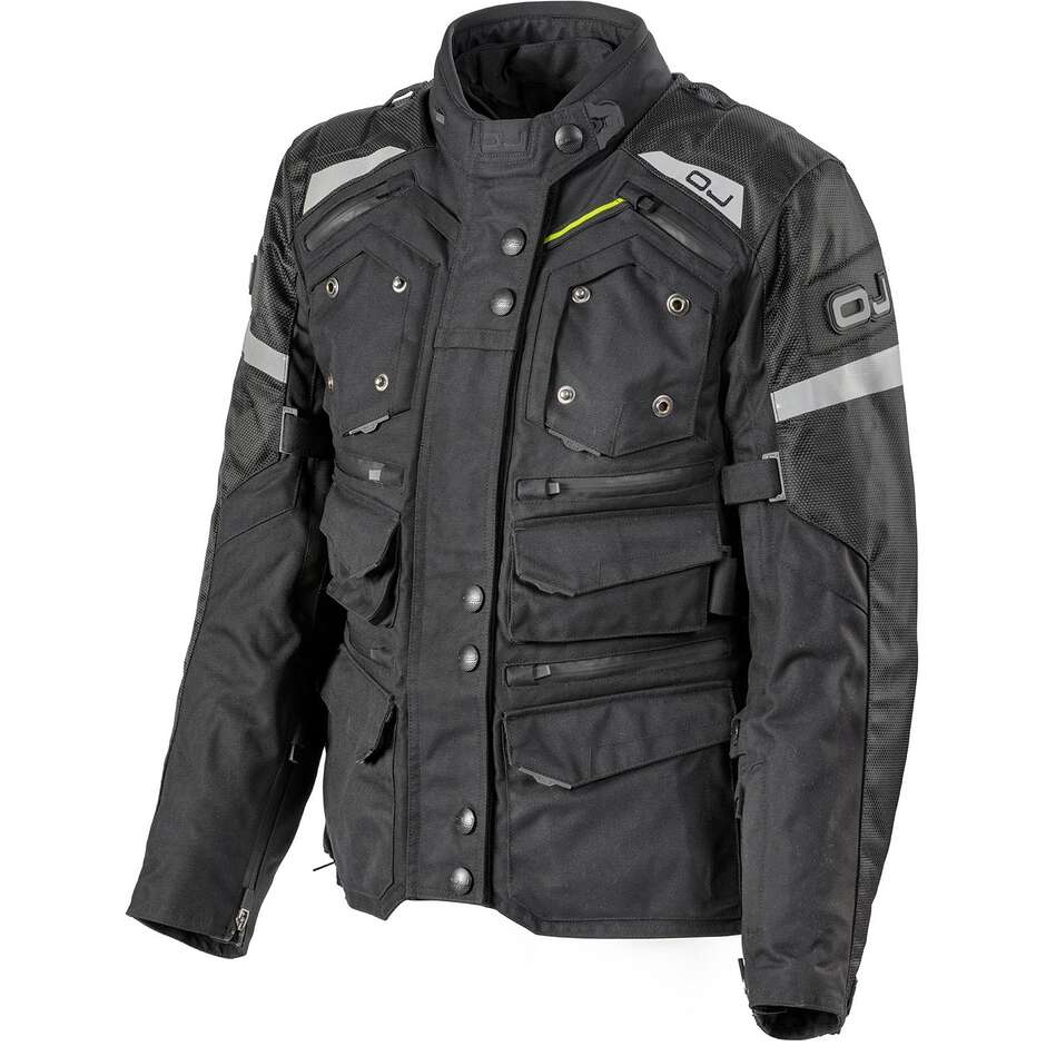 Motorcycle Fabric Jacket OJ DESERT NEXT J LADY Black