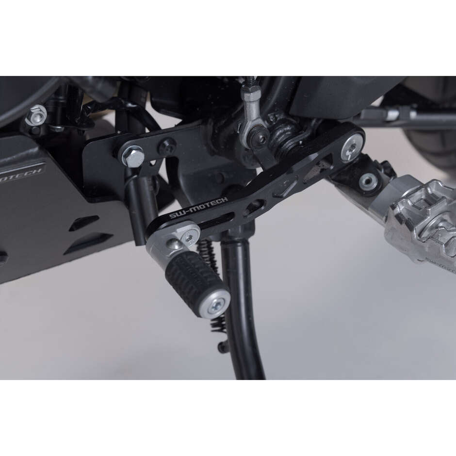 Motorcycle Gear Shift Lever Black / Silver Sw-Motech FSC.01.070.10001