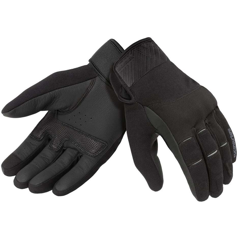 Motorcycle Gloves All Season Tucano Urbano CRAB Black