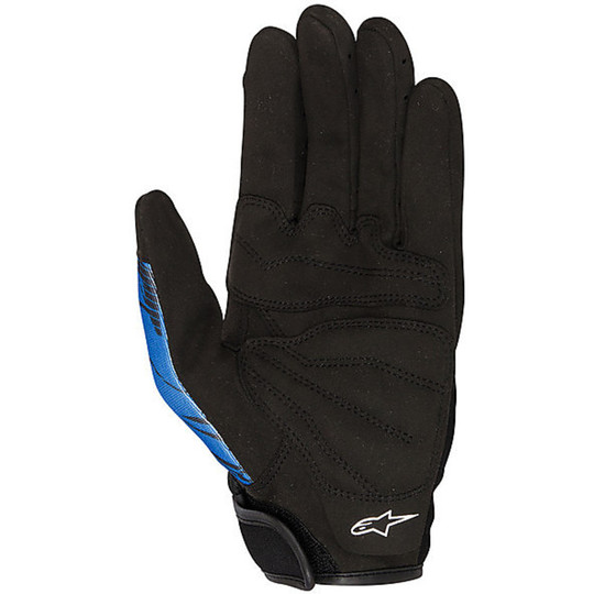 Motorcycle Gloves Alpinestars Summer Mech Pro Blue