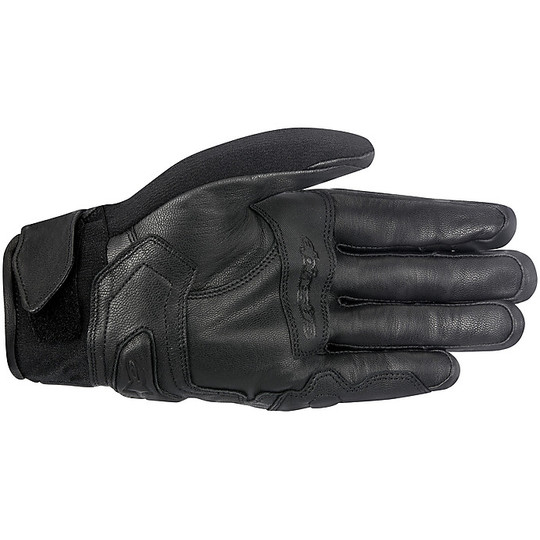 Motorcycle Gloves Alpinestars WARDEN TEXTILE GLOVES Blacks