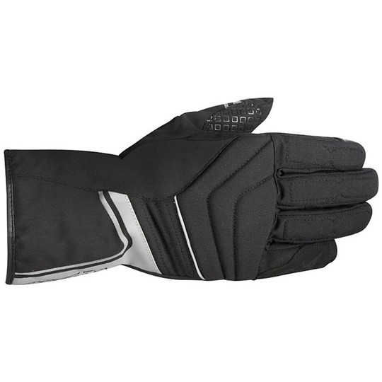 Motorcycle Gloves Alpinestars Winter LARGO DRYSTAR Blacks Grey