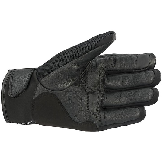 Motorcycle Gloves and Half Season Fabric Alpinestars W RIDE Drystar Black