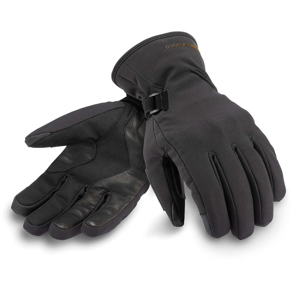 Motorcycle Gloves Fabric Tucano Urbano GINKO 2G Black