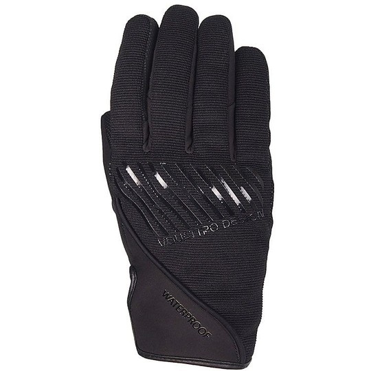 Motorcycle Gloves Fabric Waterproof Half Season VQuattro Section Black