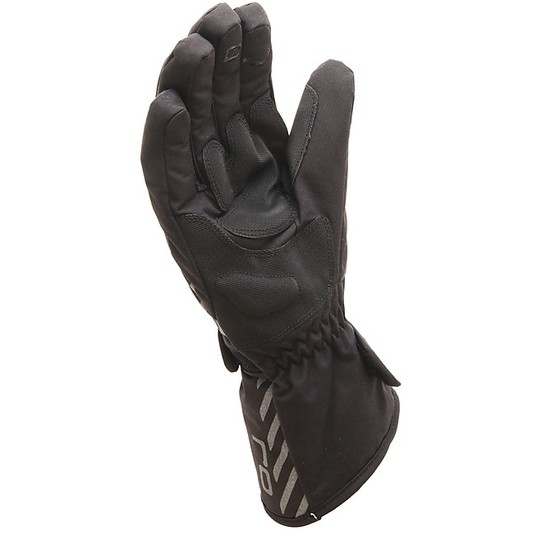 Motorcycle Gloves Fabric Waterproof OJ Bit Black