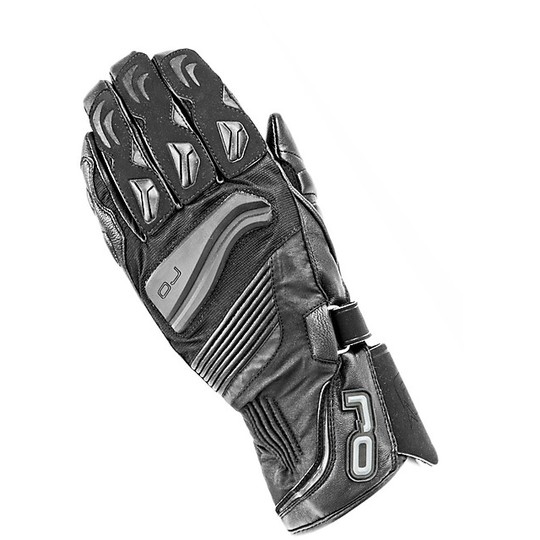 Motorcycle Gloves Fabric Waterproof OJ Energy Black