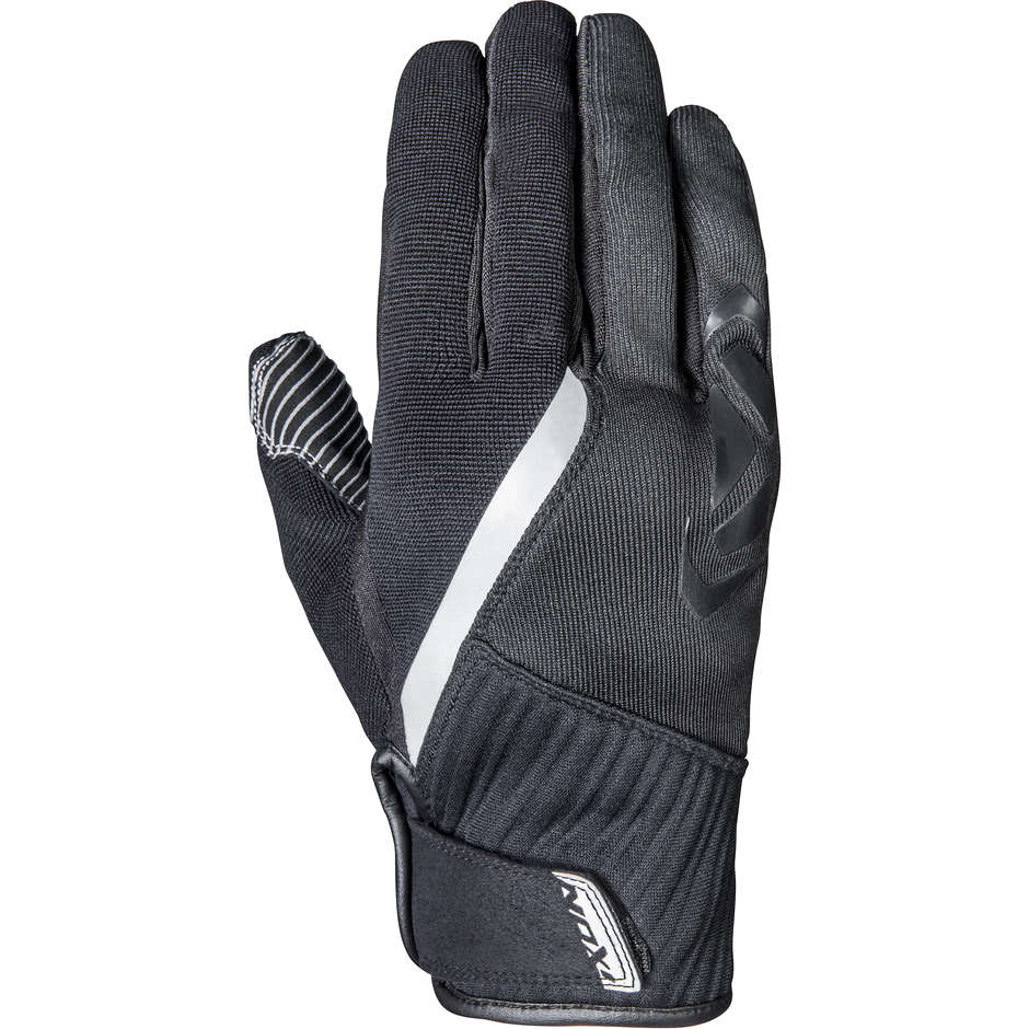 Motorcycle Gloves for Kids In Summer Fabric Ixon RS WHEELIE Kid Black White