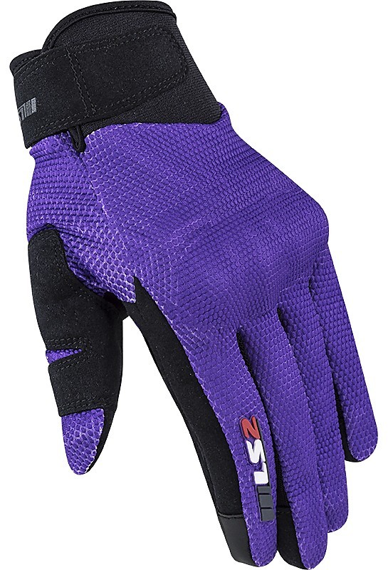 motorcycle gloves purple