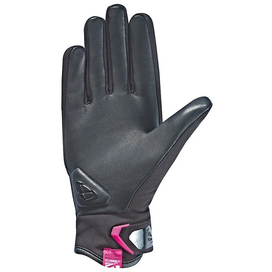 Motorcycle Gloves Half Season Ixon RS Gate Fabric Lady HP Black