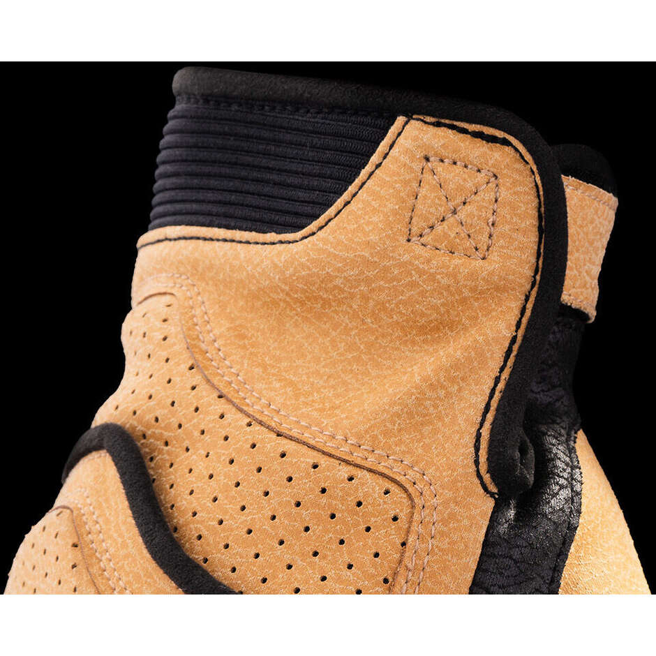 Motorcycle Gloves Icon SUPERDUTY3 CE Tan