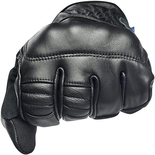 Motorcycle Gloves In 100% Biltwell Leather Model Belden Black