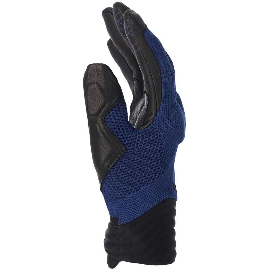 Motorcycle Gloves in ACERBIS CE MAYA Dark Blue Fabric