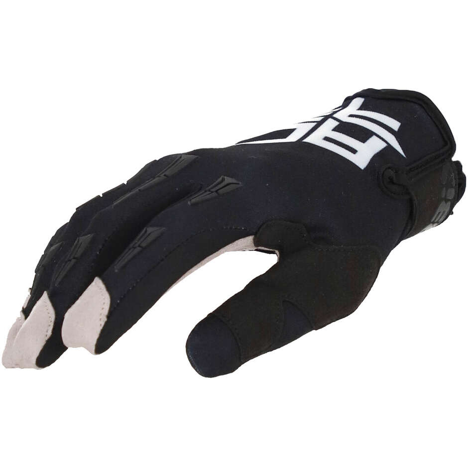 Motorcycle GLOVES in ACERBIS MX XH Black Fabric