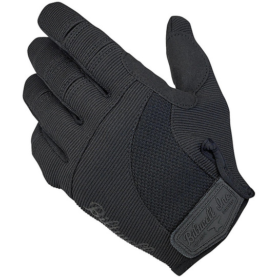 Motorcycle Gloves In Biltwell Fabric Model Short Cuff Black