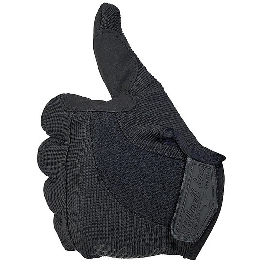 Motorcycle Gloves In Biltwell Fabric Model Short Cuff Black
