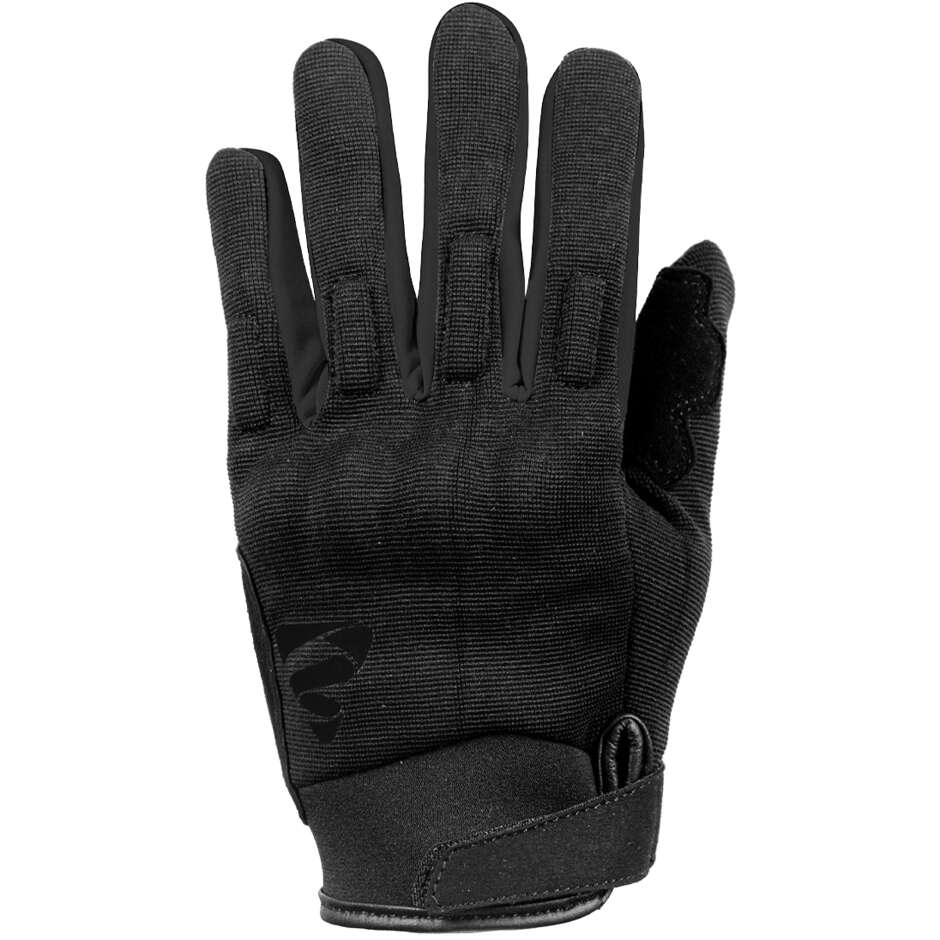 Motorcycle Gloves in Black GMS RIO Fabric