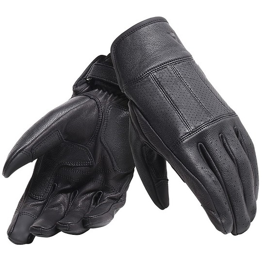Motorcycle Gloves In Dainese HI-JACK UNISEX Leather Black