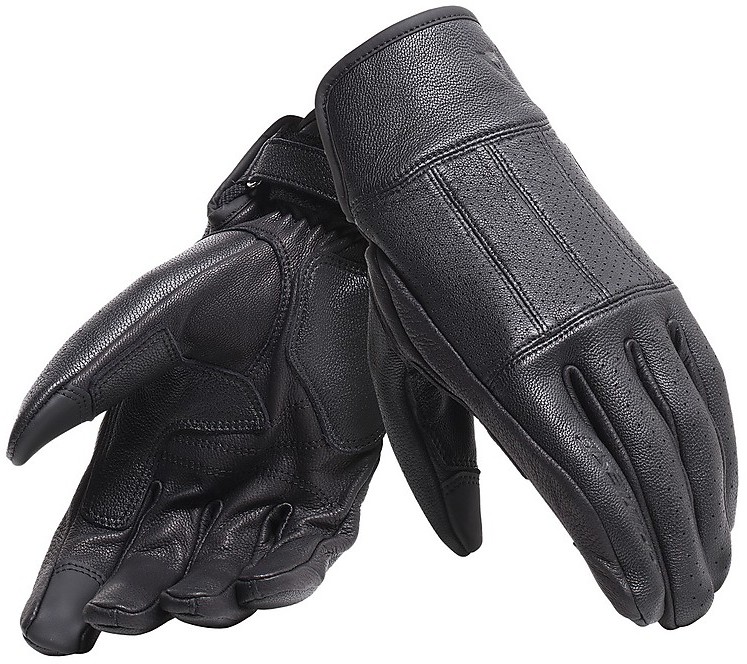 Motorcycle Gloves In Dainese HI-JACK UNISEX Leather Black For Sale