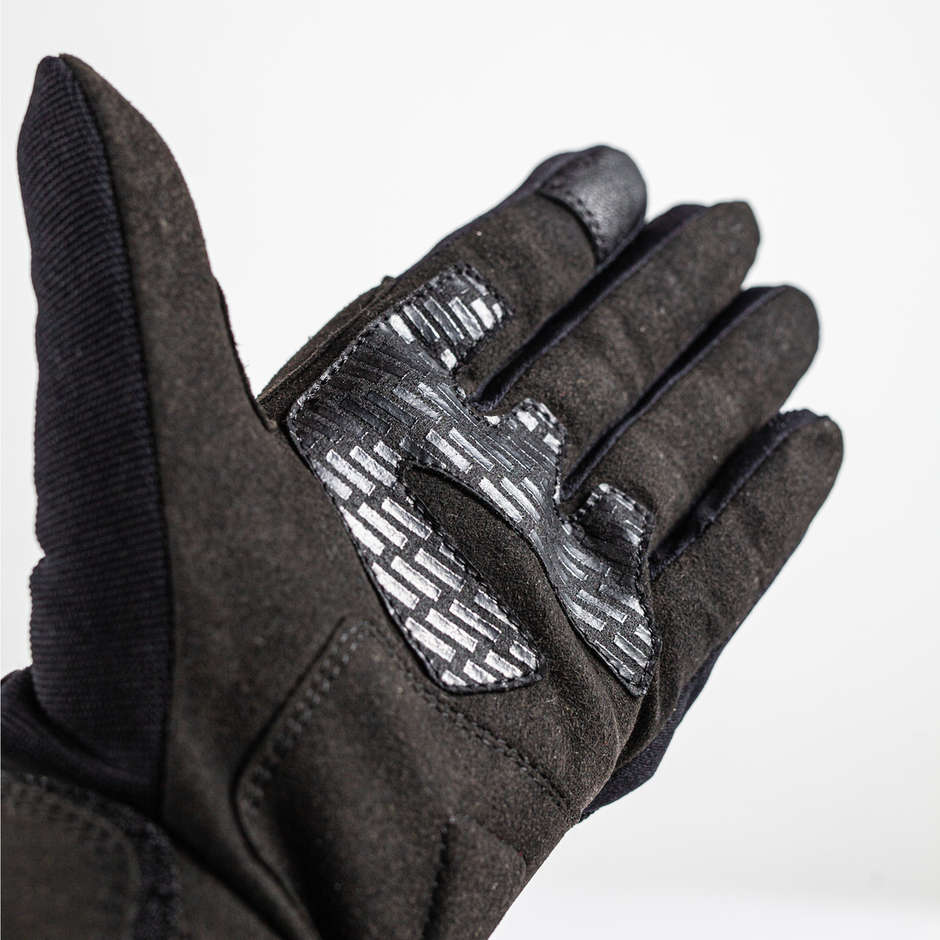 Motorcycle Gloves in Gms JET CITY WP Black fabric
