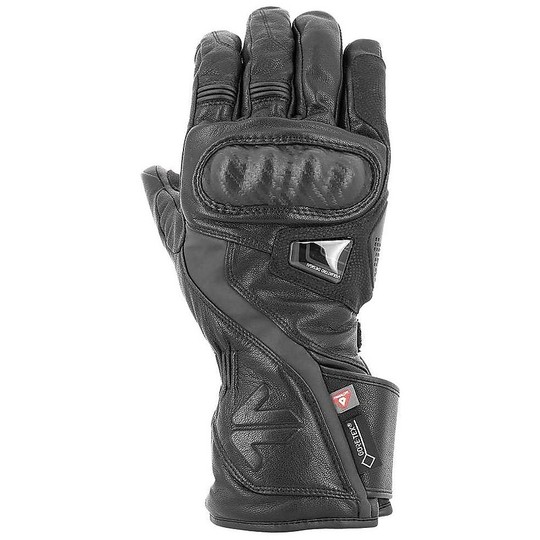 Motorcycle gloves in Gore-Tex fabric VQuattro grandturismo 18 GTX Black
