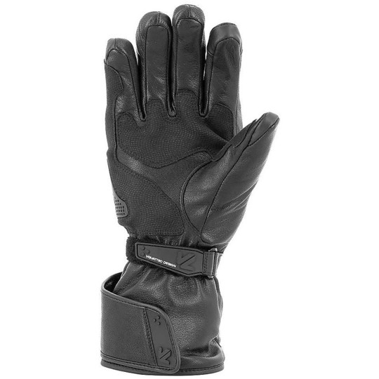 Motorcycle gloves in Gore-Tex fabric VQuattro grandturismo 18 GTX Black