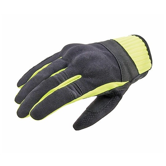 Motorcycle Gloves in OJ Fabric Black SHELTER