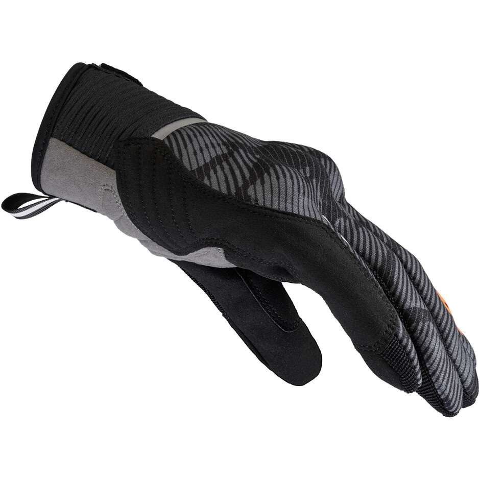 Motorcycle Gloves in Spidi FLASH CE Black Camouflage Fabric