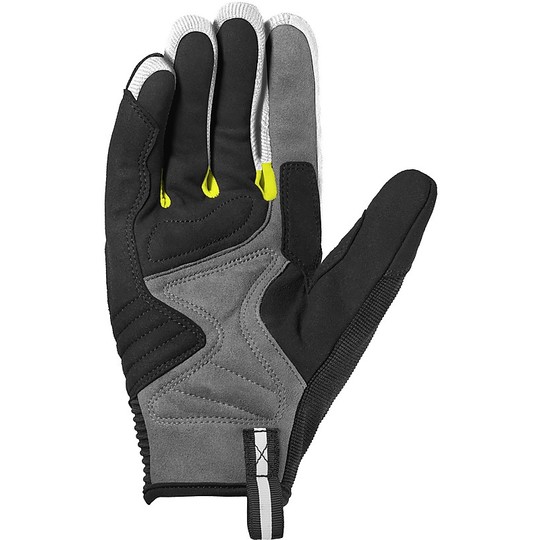 Motorcycle Gloves in Spidi FLASH CE Fabric Black Yellow