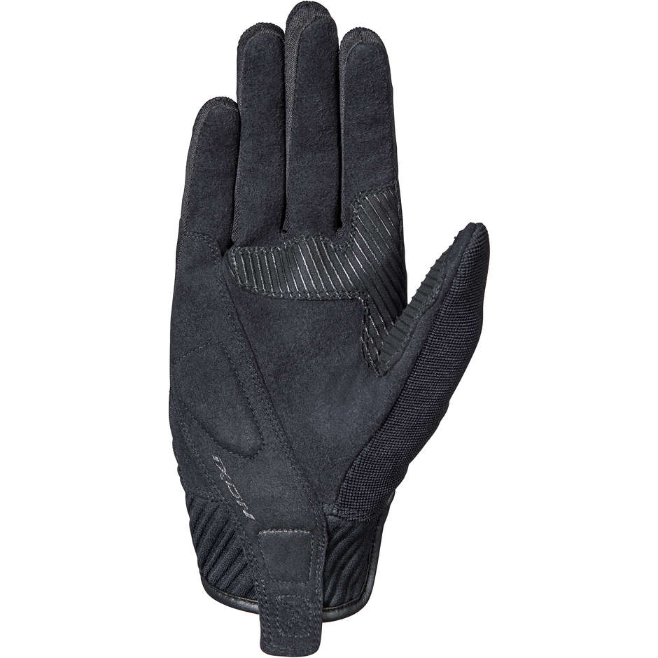 Motorcycle Gloves In Summer Fabric Ixon RS WHEELIE Black