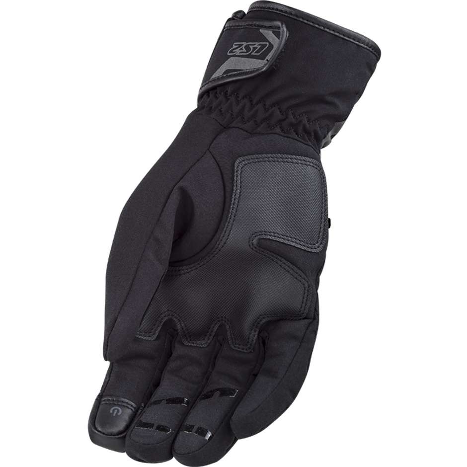 Motorcycle Gloves In Waterproof Fabric Ls2 URBS Black