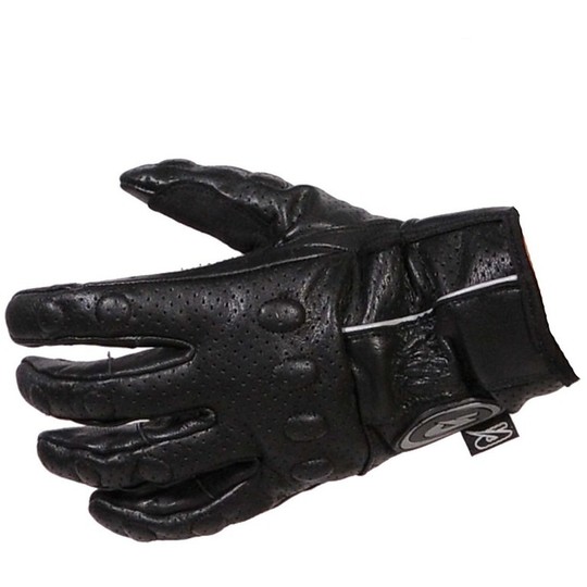 Motorcycle Gloves Leather Judges Model Drug With Reinforcements On Knuckles