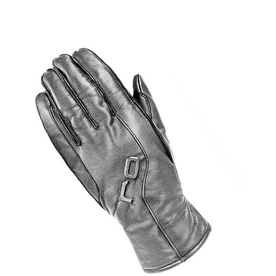 Motorcycle Gloves Leather Waterproof OJ Memory Black